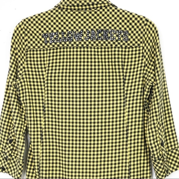 VICTORIA’S Secret pink gingham ruffled hem button-down mini dress - Picture 5 of 9